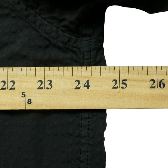 Alex Mill Mens Black Button Up Wash & Go Cotton Shirt Sz XL - Picture 8 of 9